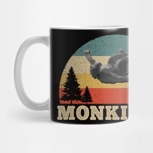 Monkey Flip Vintage Mug